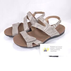 Rockport Ridge Collection Leather Outdoor Sandals Womens Size 9 100255 Gold